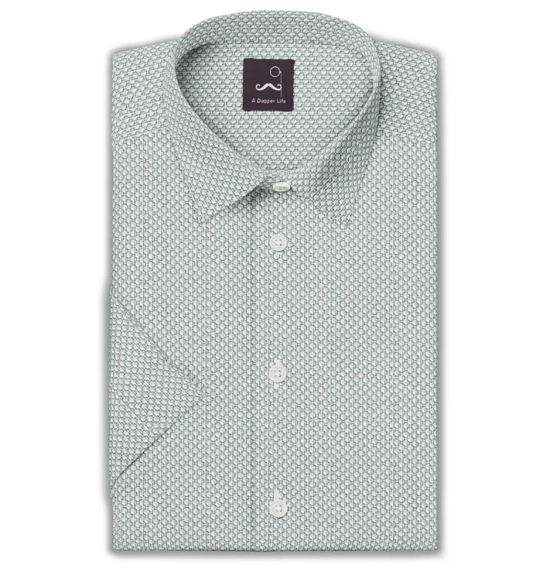 Pure Cotton - Short Sleeve - Pewter Pattern sold by Airthreads