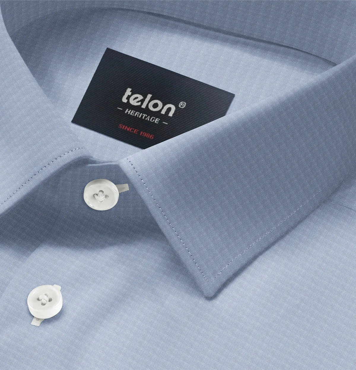 Luxury Pure Cotton - Short Sleeve - Glacier Blue sold by Airthreads product image thumbnail 2