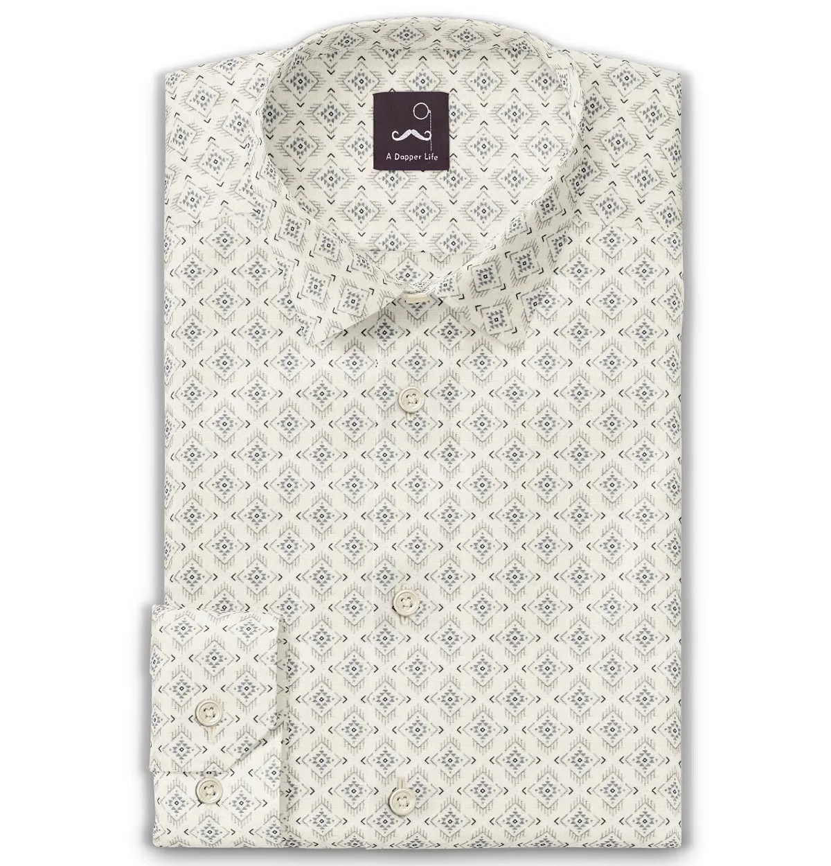 Pure Cotton - Long Sleeve - White Prism sold by Airthreads