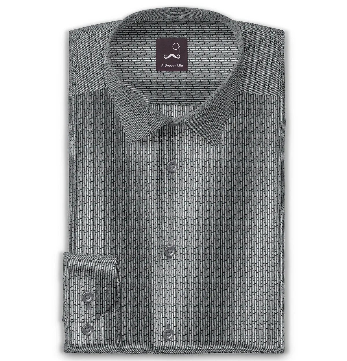 Pure Cotton - Long Sleeve - Graphite Circuit sold by Airthreads