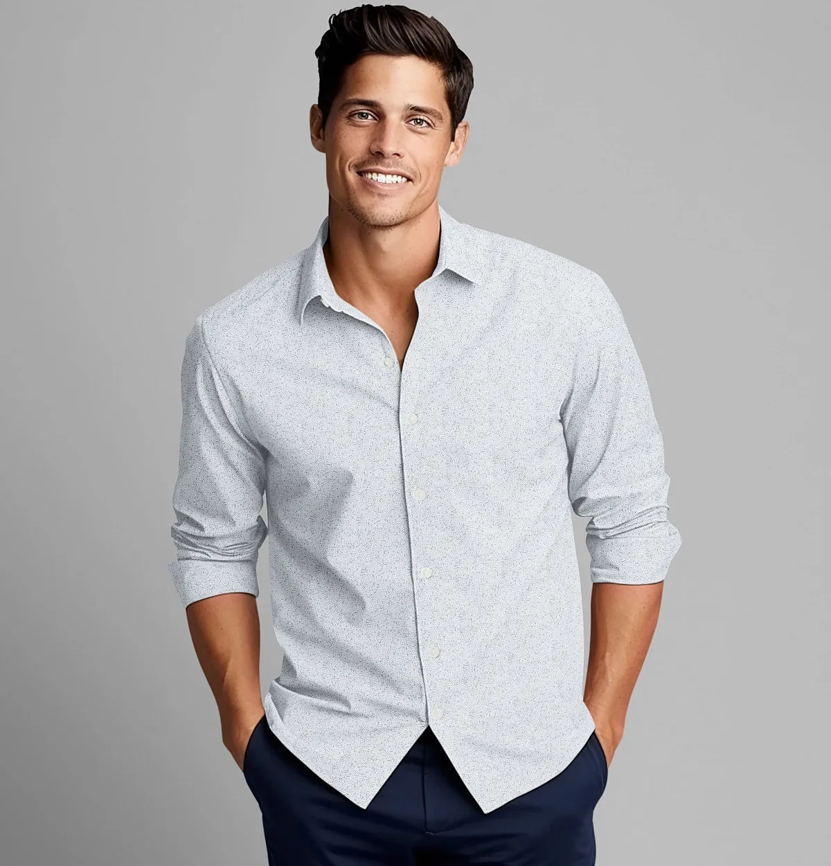 Pure Cotton - Long Sleeve - Polar Breeze sold by Airthreads product image thumbnail 4