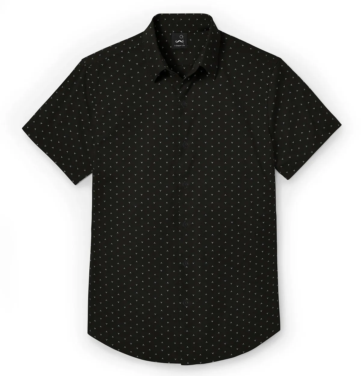 Pure Cotton - Short Sleeve - Midnight Shards sold by Airthreads product image thumbnail 3