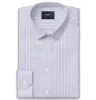 Luxury Wrinkle-Resistant - Long Sleeve - Lavender Breeze Stripe sold by Airthreads