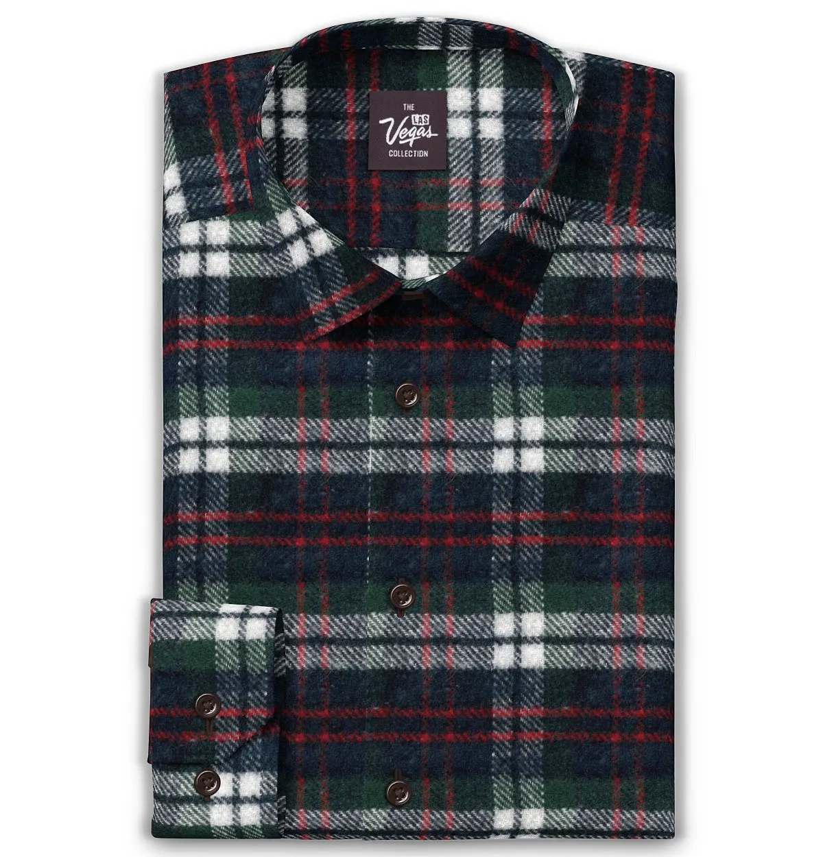 Everyday Flannel - Long Sleeve - Holiday Plaid sold by Airthreads
