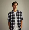 Everyday Flannel - Long Sleeve - Montana Brown Plaid sold by Airthreads