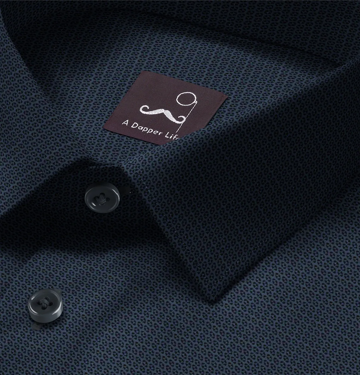 Pure Cotton - Short Sleeve - Inkstone Mosaic sold by Airthreads product image thumbnail 2