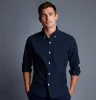 Oxford - Button-Down Collar - Long Sleeve - Navy sold by Airthreads