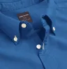 Oxford - Button-Down Collar - Long Sleeve - Cerulean sold by Airthreads
