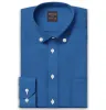 Oxford - Button-Down Collar - Long Sleeve - Cerulean sold by Airthreads