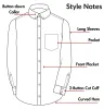 Oxford - Button-Down Collar - Long Sleeve - Yellow sold by Airthreads