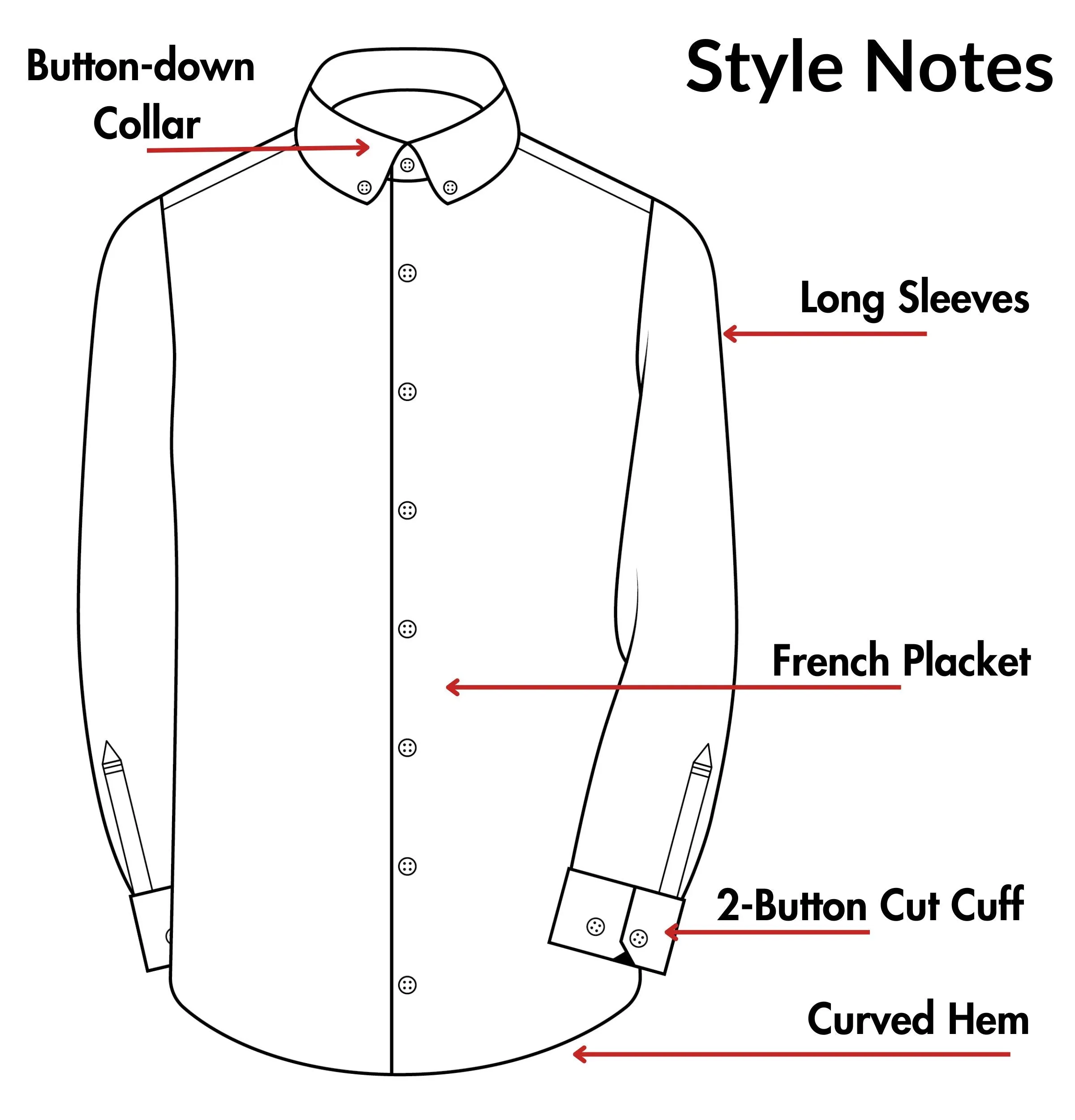 Wrinkle-Resistant - Button-Down Collar - Long Sleeve - Coffee sold by Airthreads product image thumbnail 5