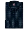 Pure Cotton - Long Sleeve - Navy Hex sold by Airthreads