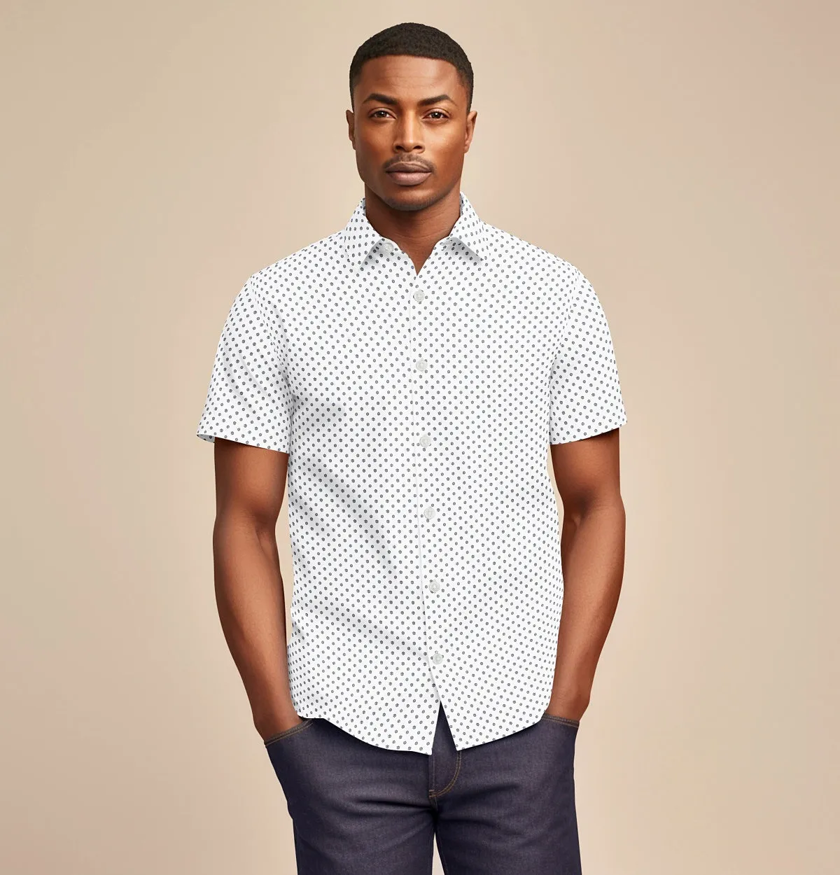 Pure Cotton - Short Sleeve - Snow Hex sold by Airthreads product image thumbnail 4