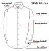 Pure Cotton - Semi-Spread Collar - Long Sleeve - Rose Taupe Check sold by Airthreads