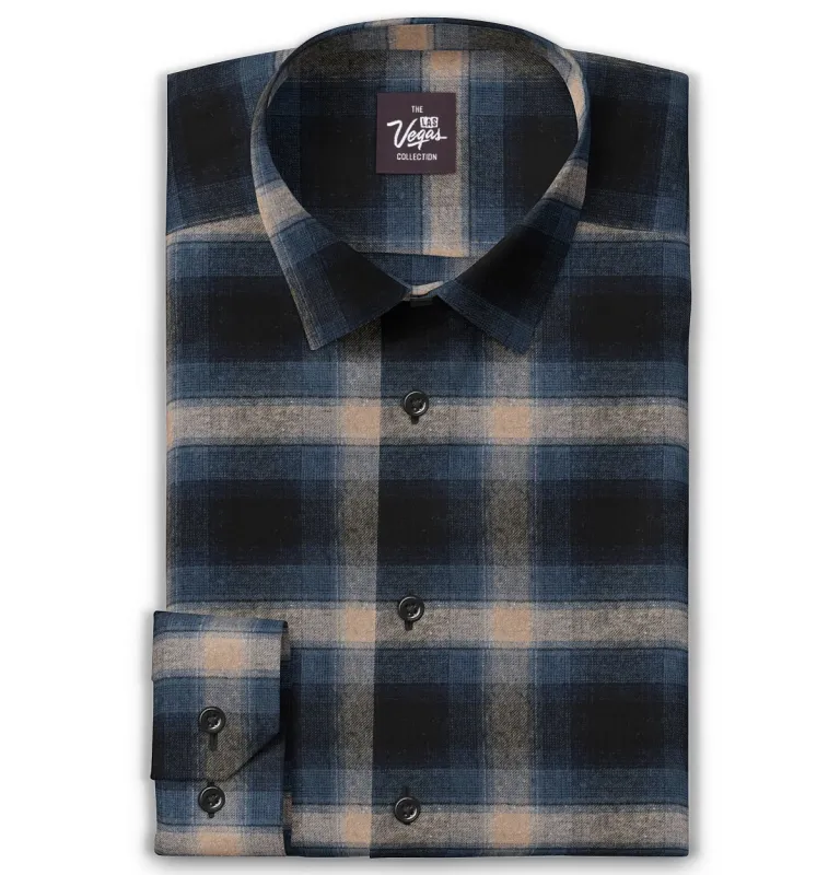 Everyday Flannel - Tahoe sold by Airthreads