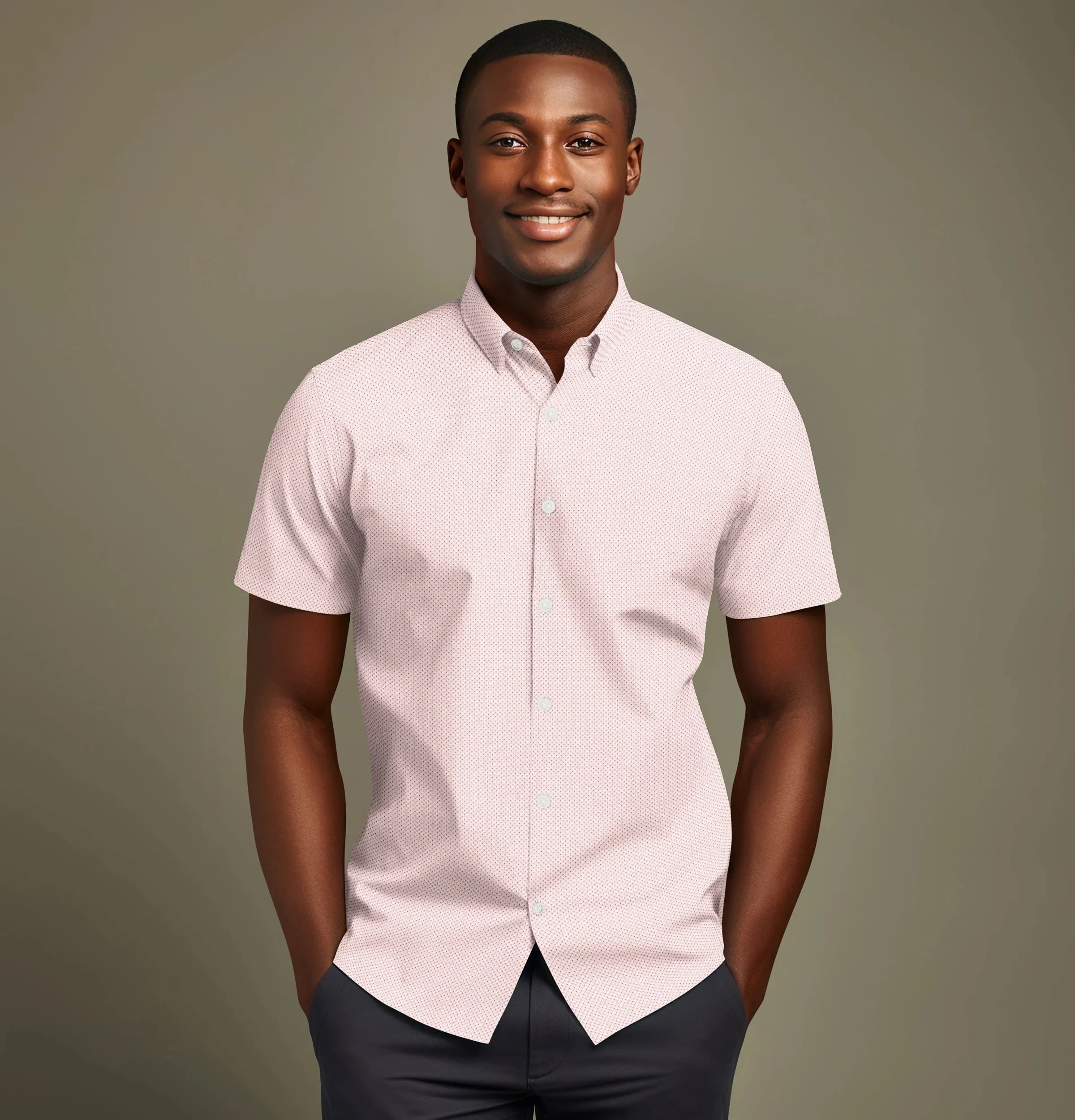 Pure Cotton - Short Sleeve - Peach Print sold by Airthreads product image thumbnail 5