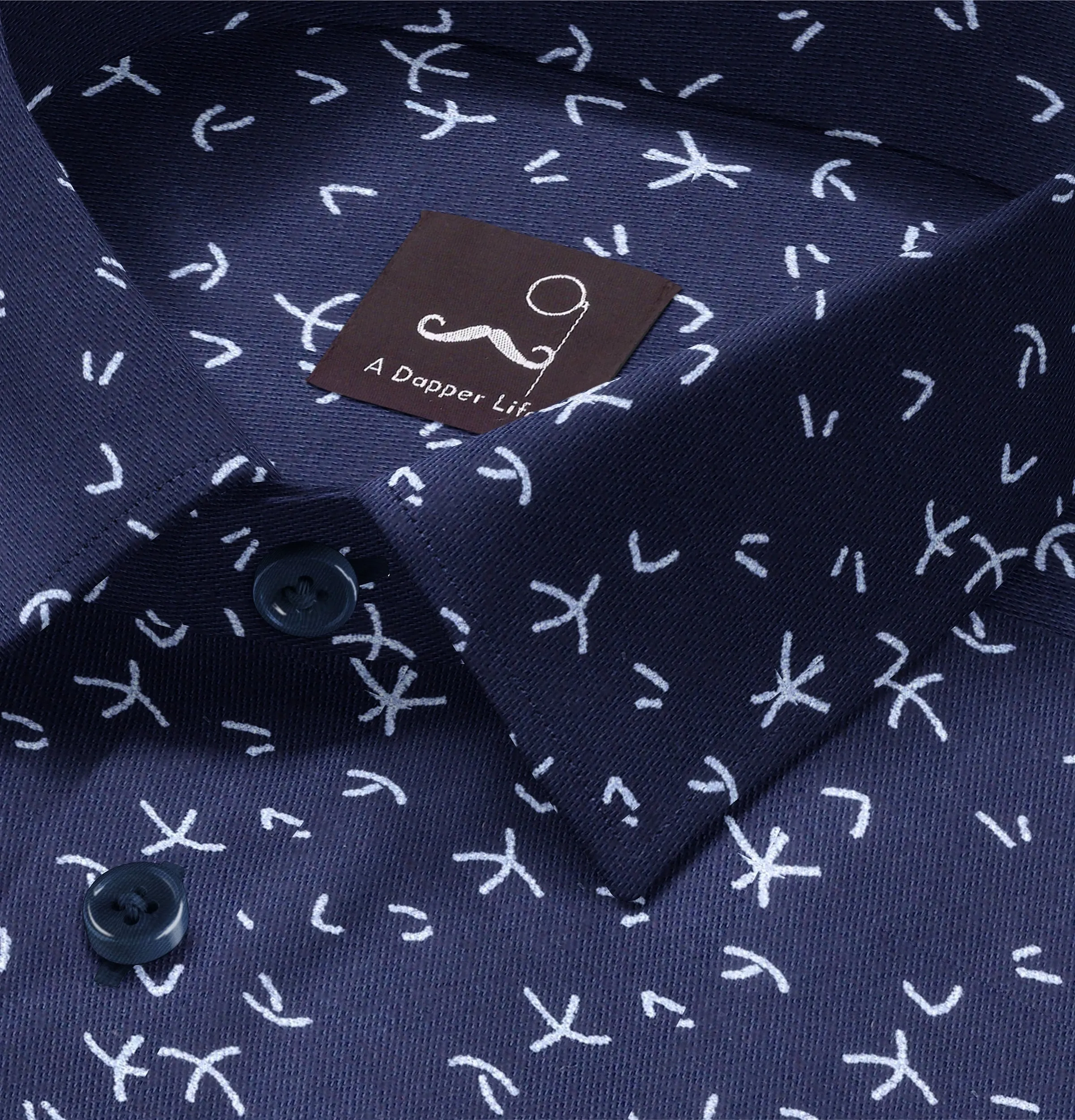 Pure Cotton - Long Sleeve - Line Flowers sold by Airthreads product image thumbnail 2