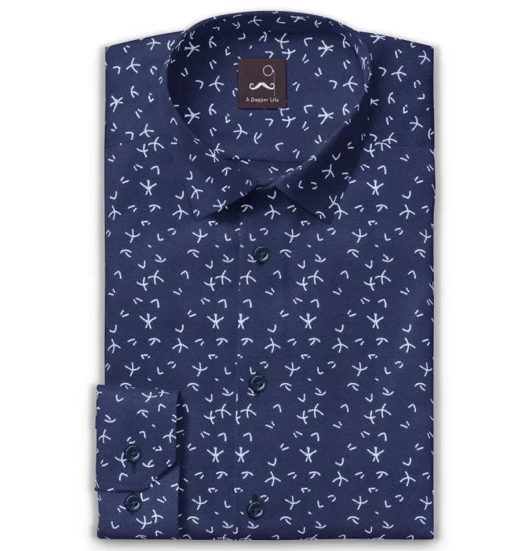 Pure Cotton - Long Sleeve - Line Flowers sold by Airthreads