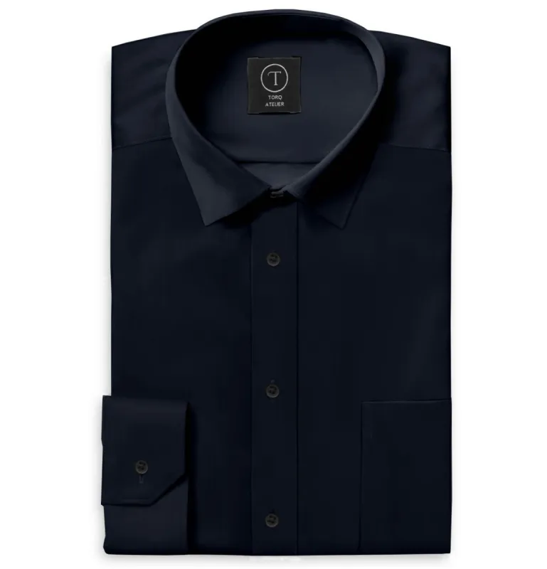 Performance Stretch - Navy - Long Sleeve sold by Airthreads