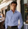 Luxury Pure Cotton - Long Sleeve - Royal Check sold by Airthreads