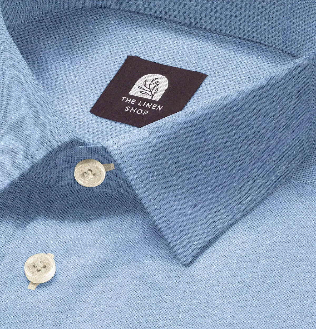 Cotton Linen - Long Sleeve - Sky Blue sold by Airthreads product image thumbnail 2