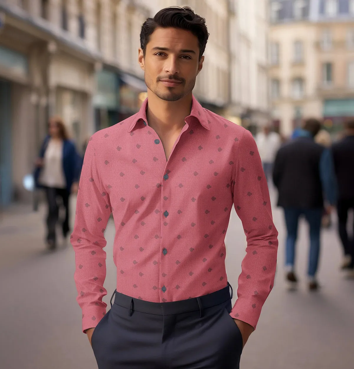 Pure Cotton - Long Sleeve - Rose Print sold by Airthreads product image thumbnail 4