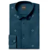 Ocean Blue - Long Sleeve 100% Cotton Shirt sold by Airthreads