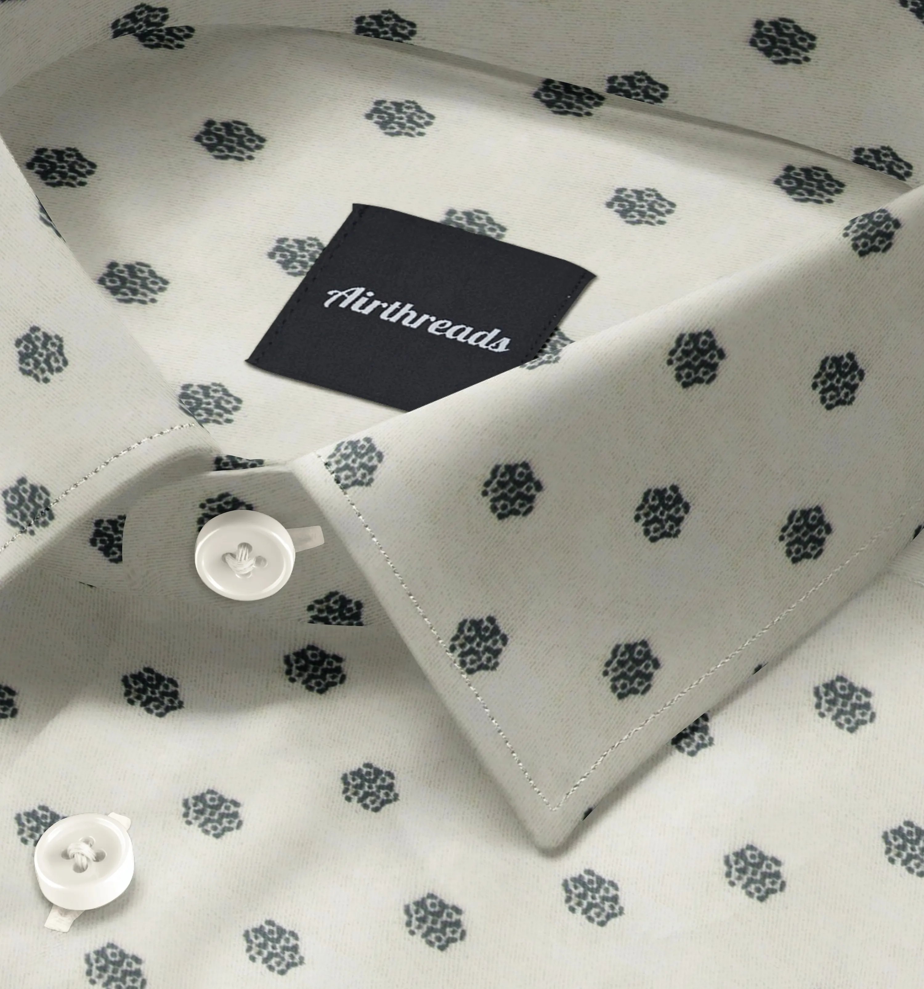 Pure Cotton - Long Sleeve - Off White sold by Airthreads product image thumbnail 2