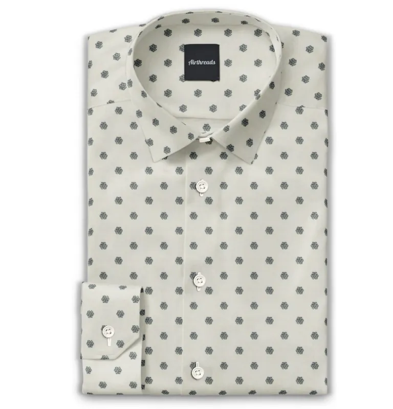 Pure Cotton - Long Sleeve - Off White sold by Airthreads