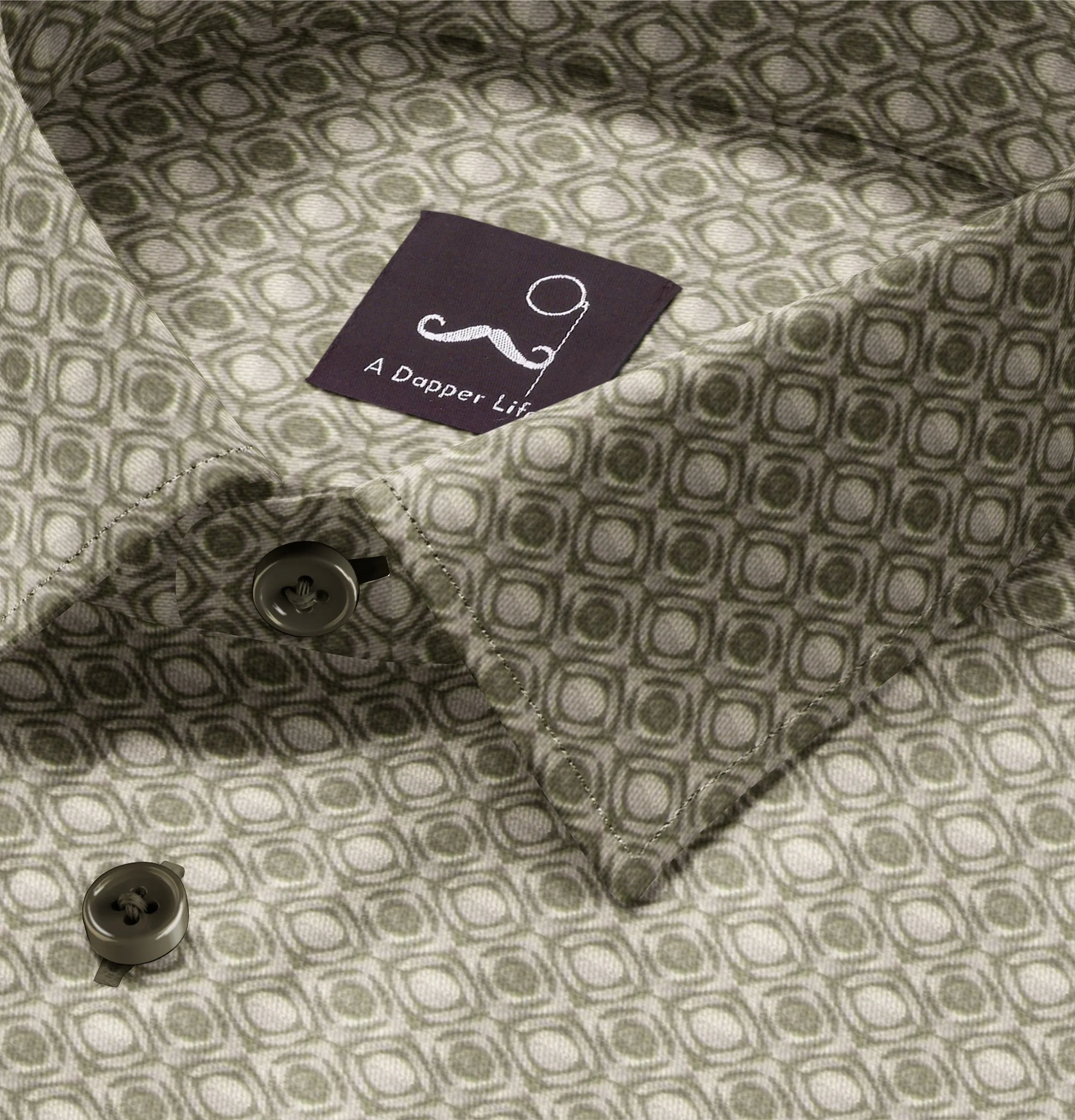 Pure Cotton - Short Sleeve - Khaki sold by Airthreads product image thumbnail 2