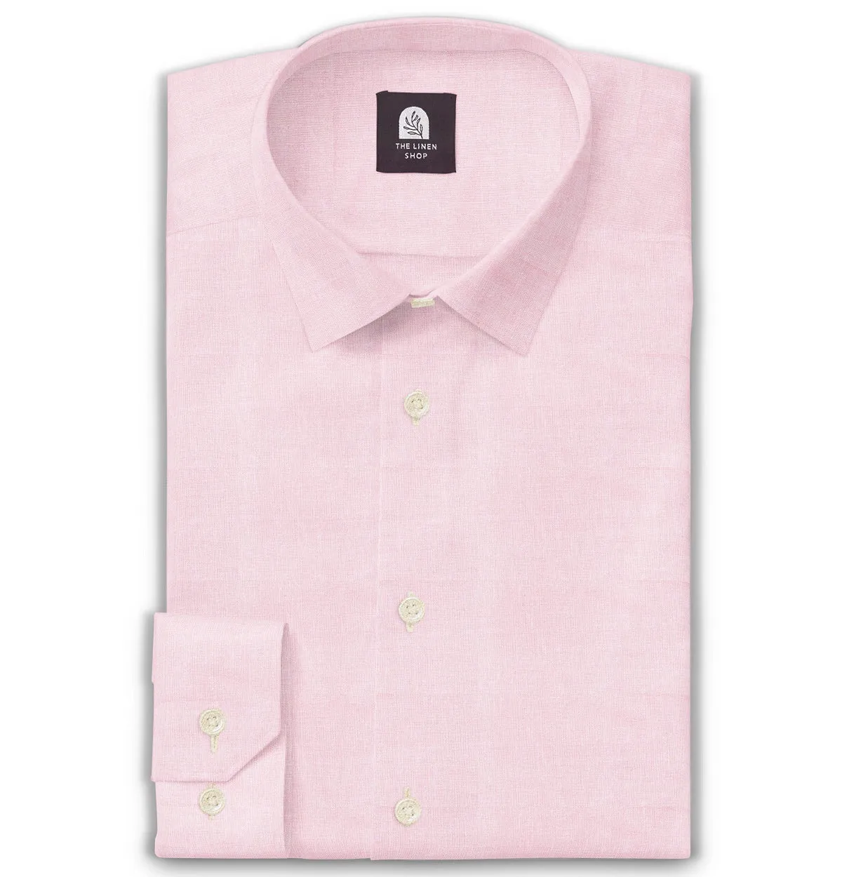 Cotton Linen - Long Sleeve - Light Pink sold by Airthreads