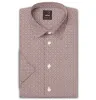 Pure Cotton - Short Sleeve - Mocha Print sold by Airthreads