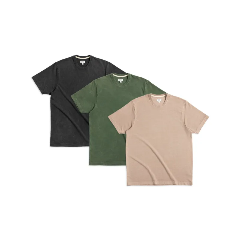 Pigment Dyed Tee 3-Pack sold by Tomorrows Laundry