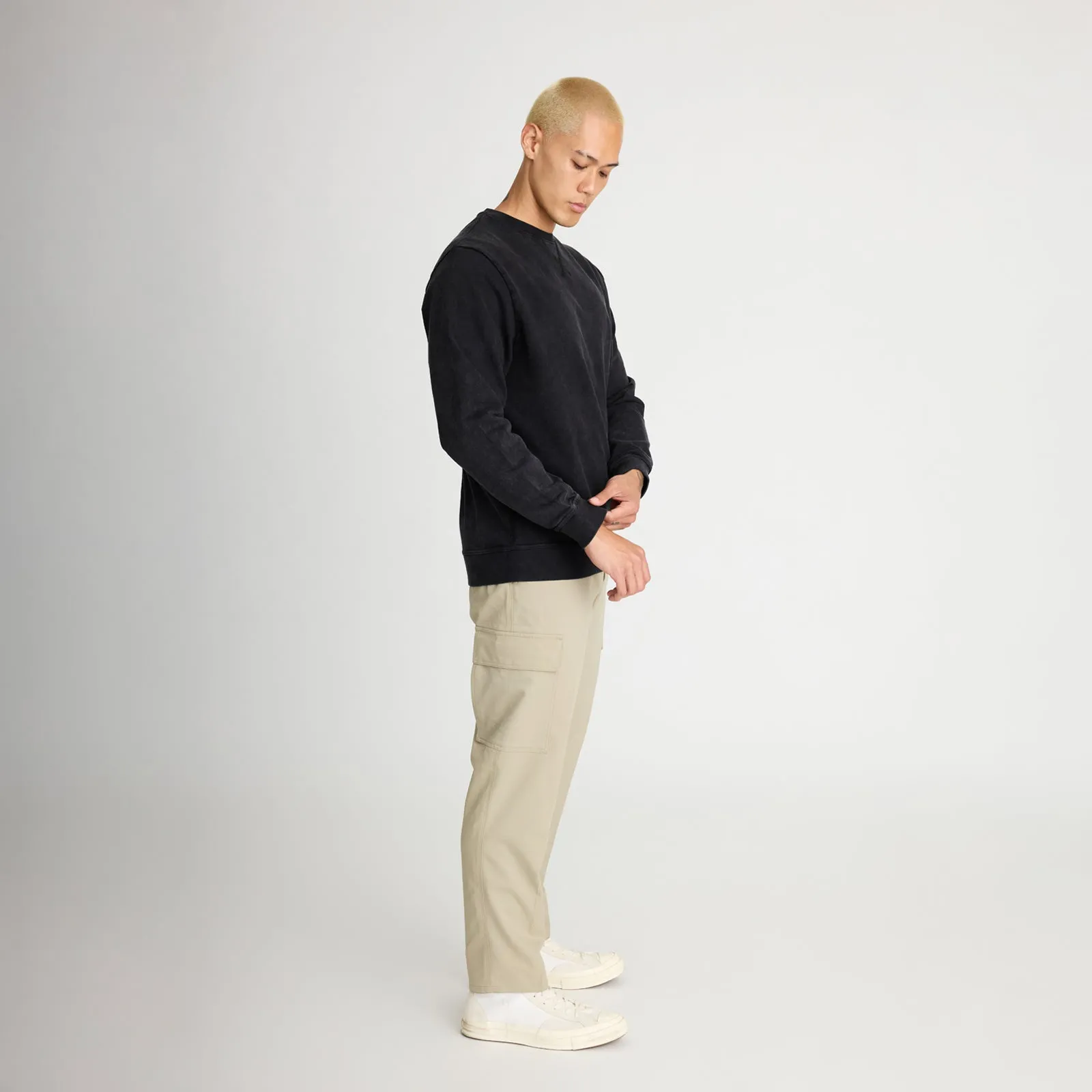 French Terry Crewneck Sweatshirt sold by Tomorrows Laundry product image thumbnail 3