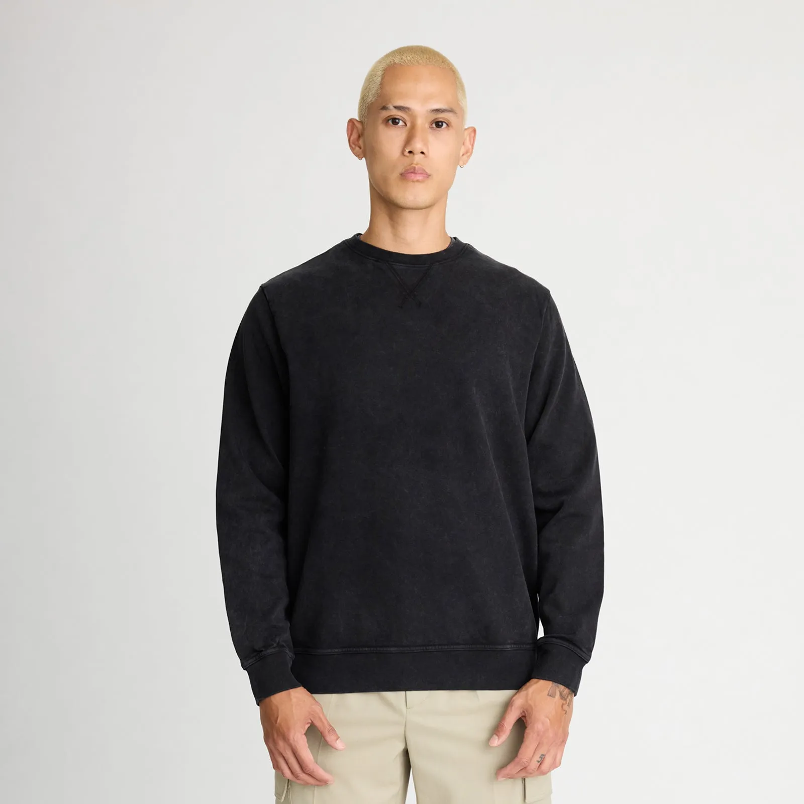 French Terry Crewneck Sweatshirt sold by Tomorrows Laundry product image thumbnail 2