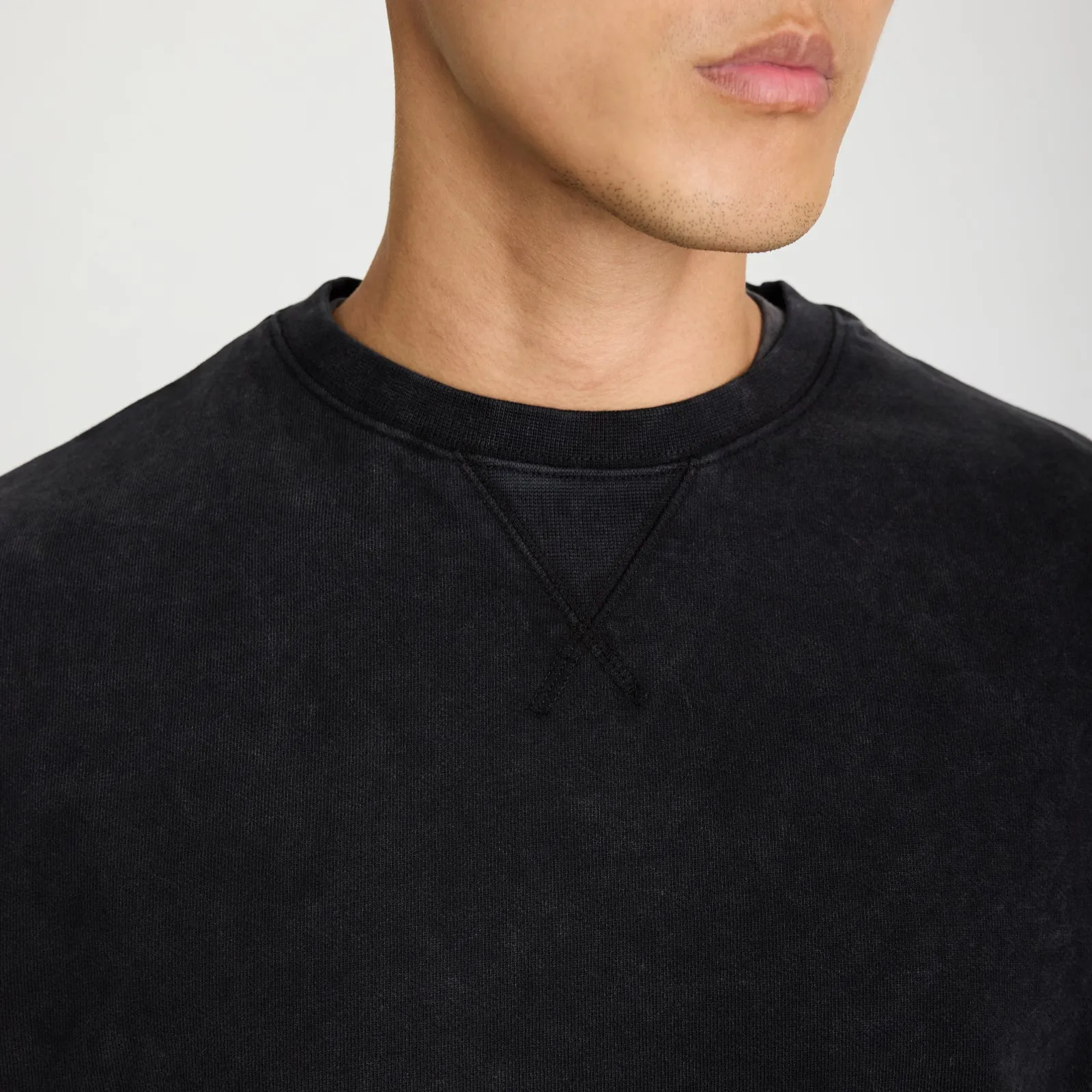 French Terry Crewneck Sweatshirt sold by Tomorrows Laundry product image thumbnail 4