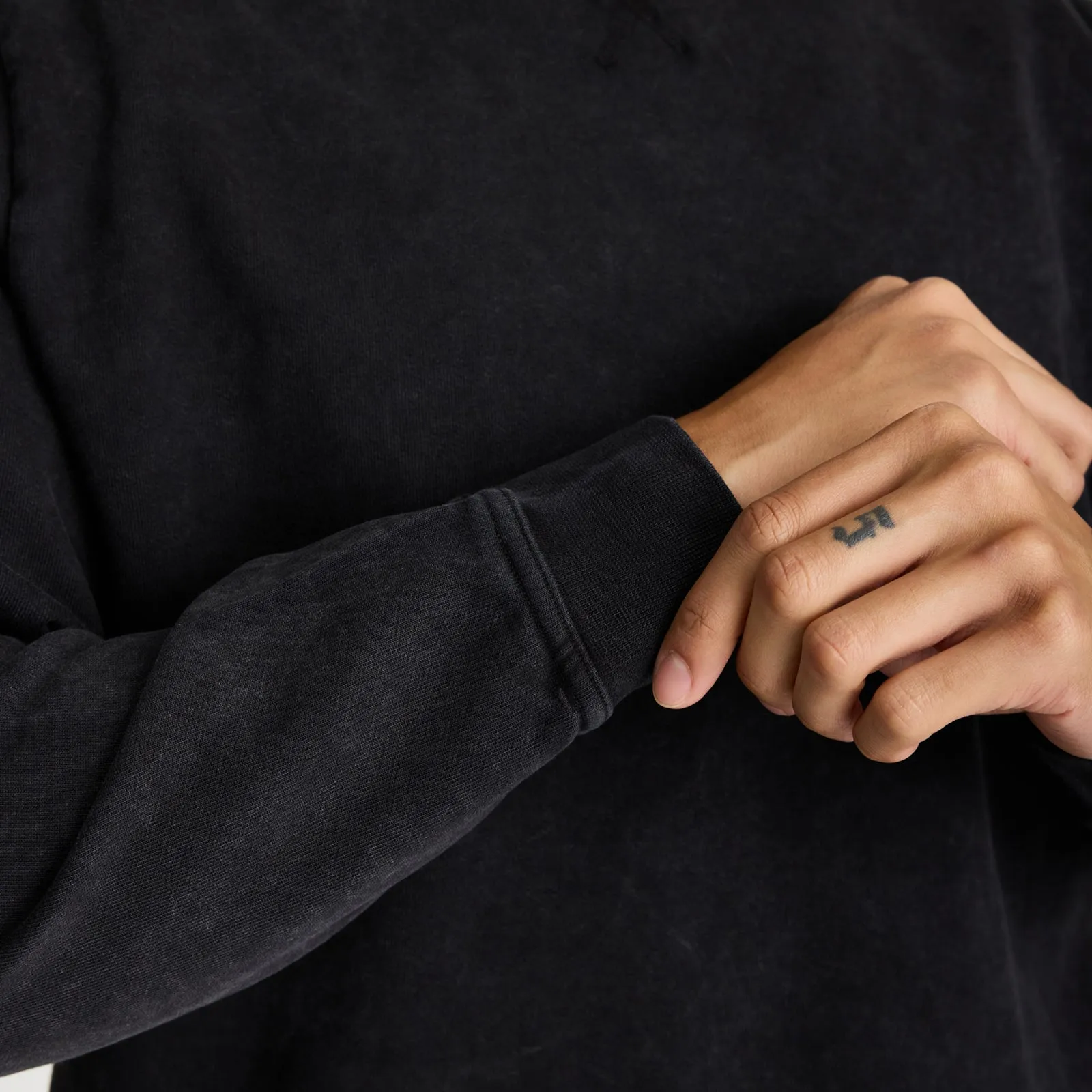 French Terry Crewneck Sweatshirt sold by Tomorrows Laundry product image thumbnail 5