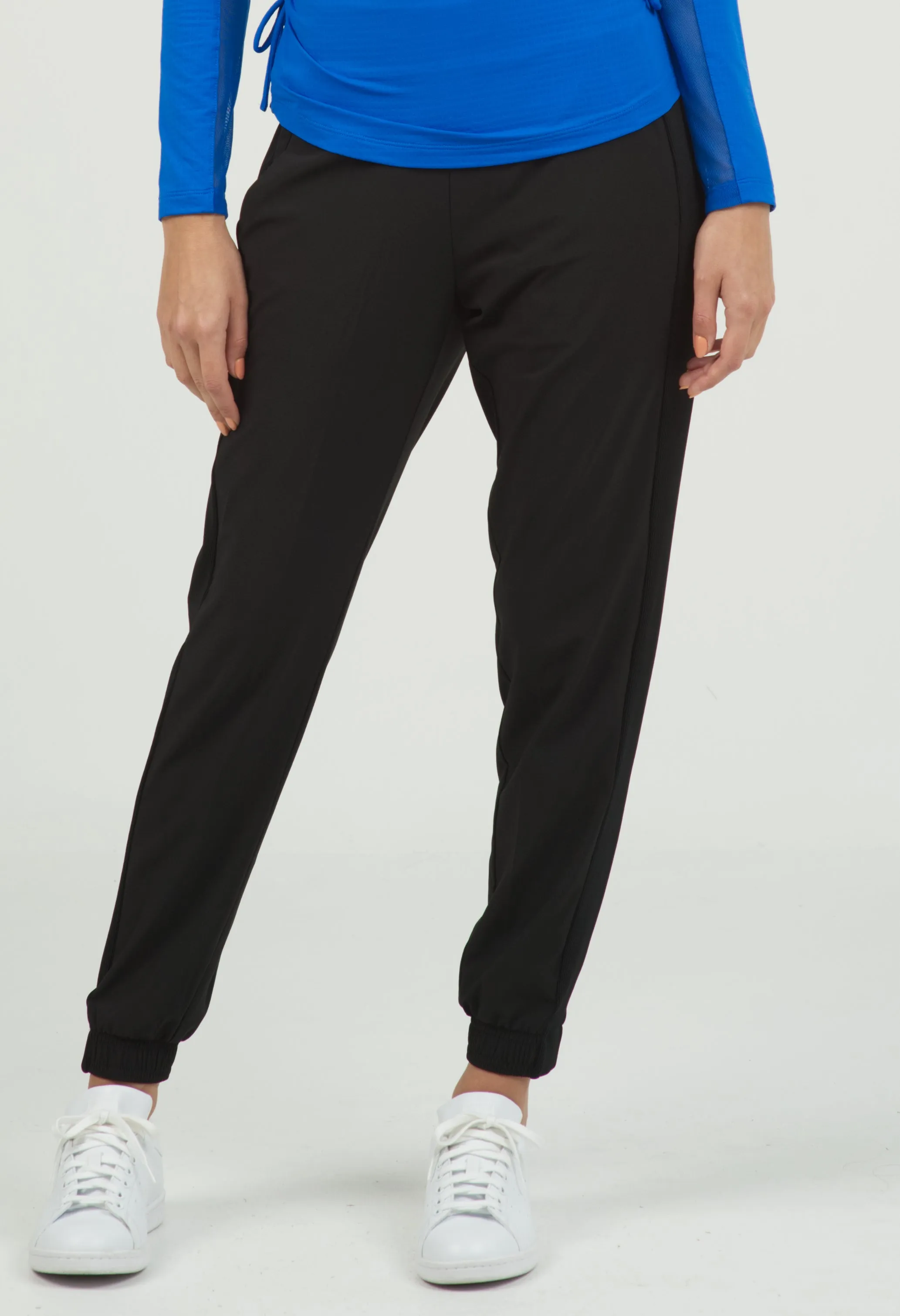Women's Solid Joggers sold by IBKUL product image thumbnail 2