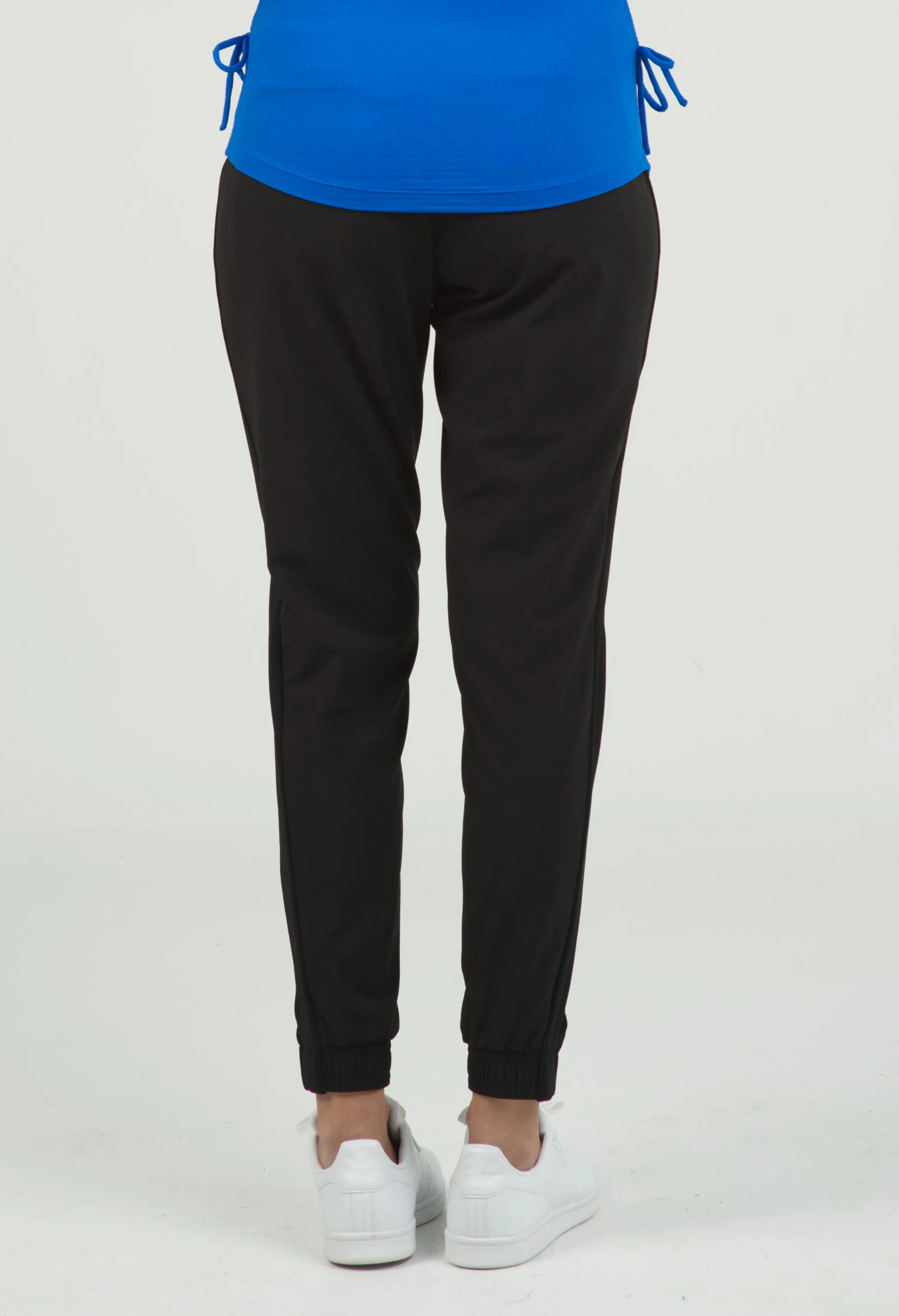 Women's Solid Joggers sold by IBKUL product image thumbnail 4