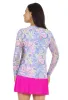 Mariel Print Long Sleeve Crew Neck – 12483 sold by IBKUL