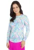 Mariel Print Long Sleeve Crew Neck – 12483 sold by IBKUL