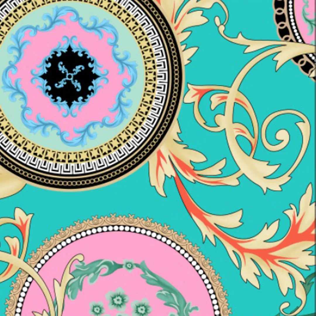 Debbie Print Ruched Elbow Length Sleeve Top - 41654 sold by IBKUL product image thumbnail 4