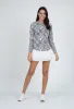 Kathy Print Long Sleeve Crew Neck sold by IBKUL