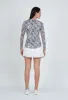 Kathy Print Long Sleeve Crew Neck sold by IBKUL
