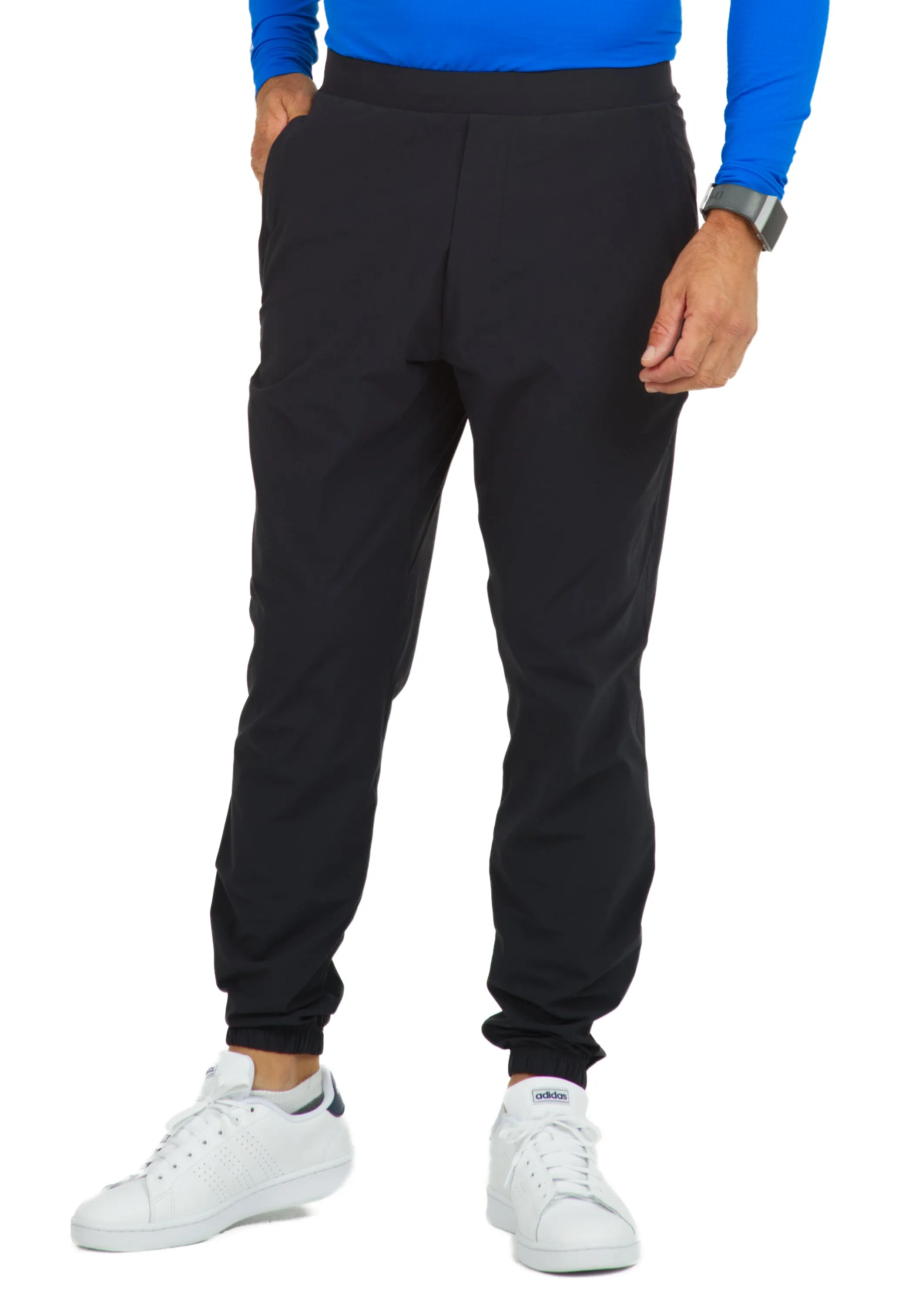 Men's Solid Joggers sold by IBKUL