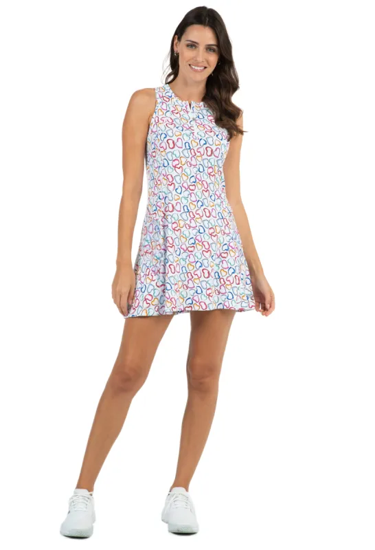 Amara Print Tennis Dress - 66384 sold by IBKUL