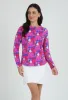 Nadia Print Long Sleeve Crew Neck – 12760 sold by IBKUL
