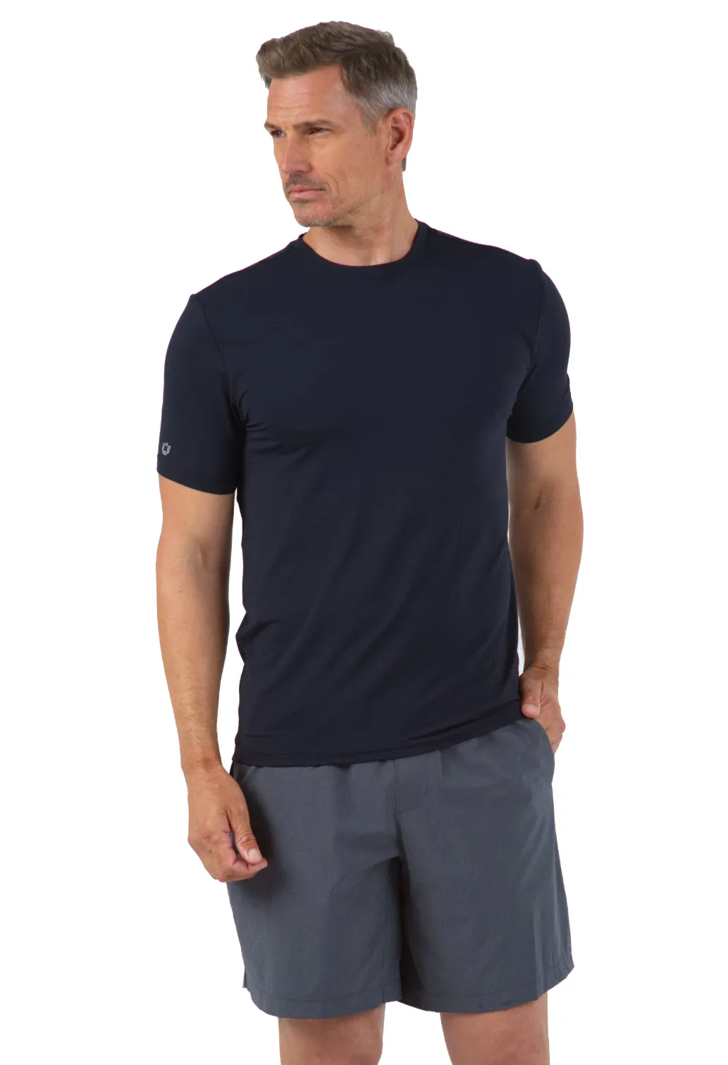 Short Sleeve Crewneck T-Shirt (Modern Fit) sold by IBKUL