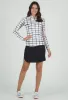 Cordova Print Long Sleeve Mock Neck Top sold by IBKUL