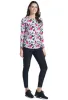 Xenia Print Long Sleeve Crew Neck – 12377 sold by IBKUL